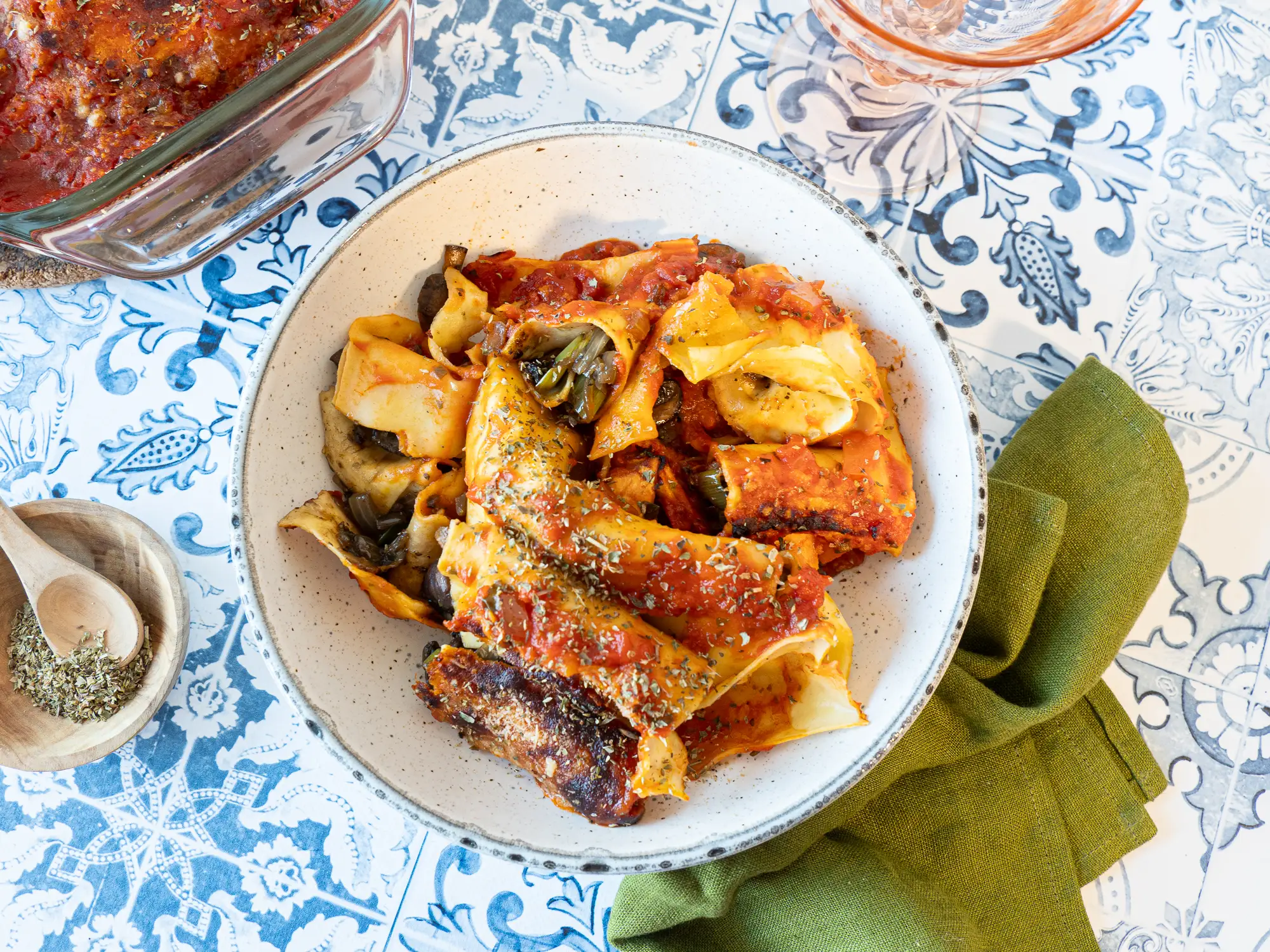 Cannelloni aux Pleurotes & Parmesan