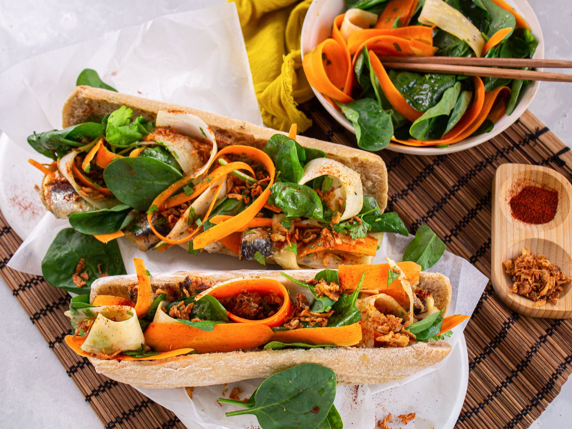 Banh-Mi à la Sardine