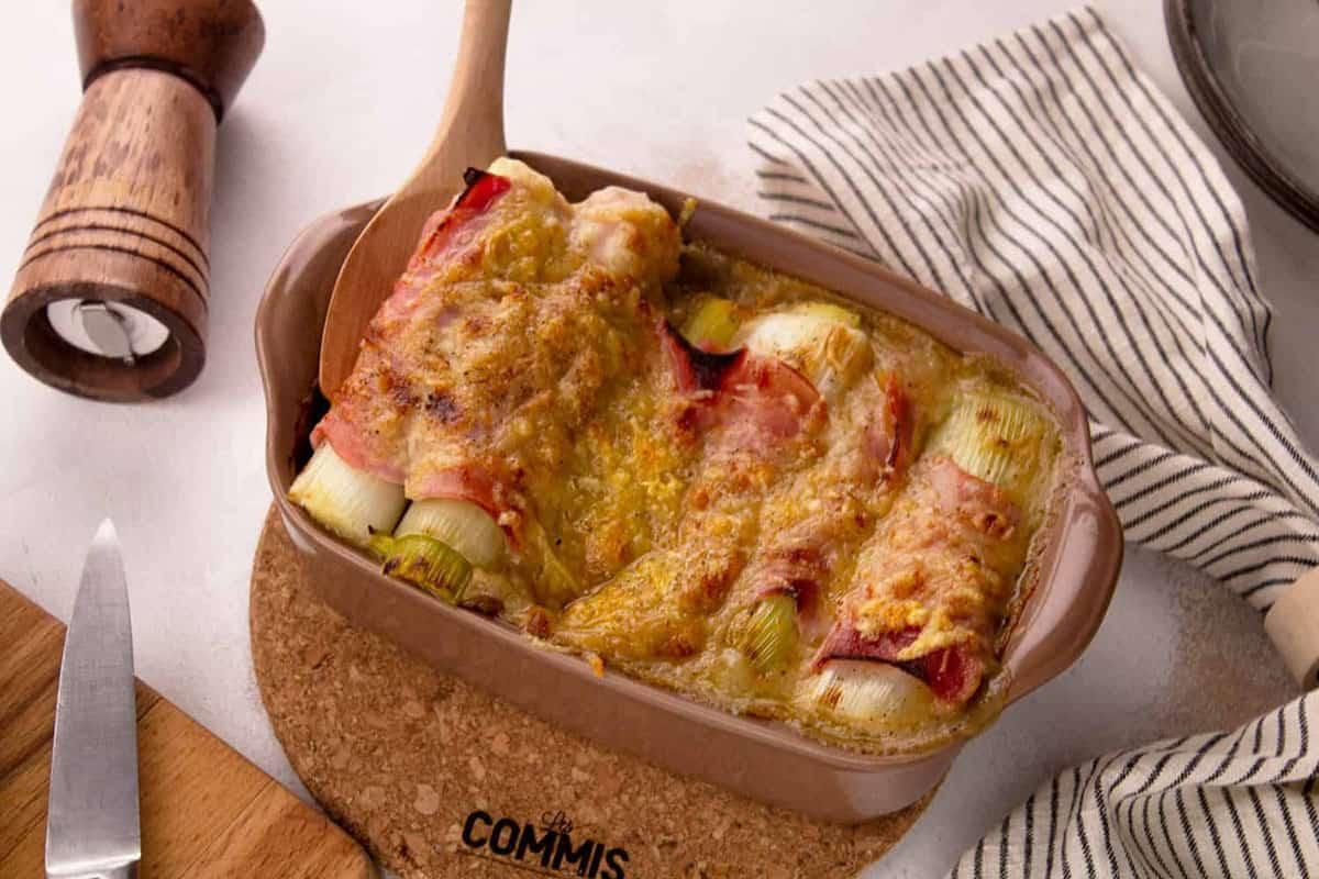 Poireaux au Jambon - Recette - Les Commis