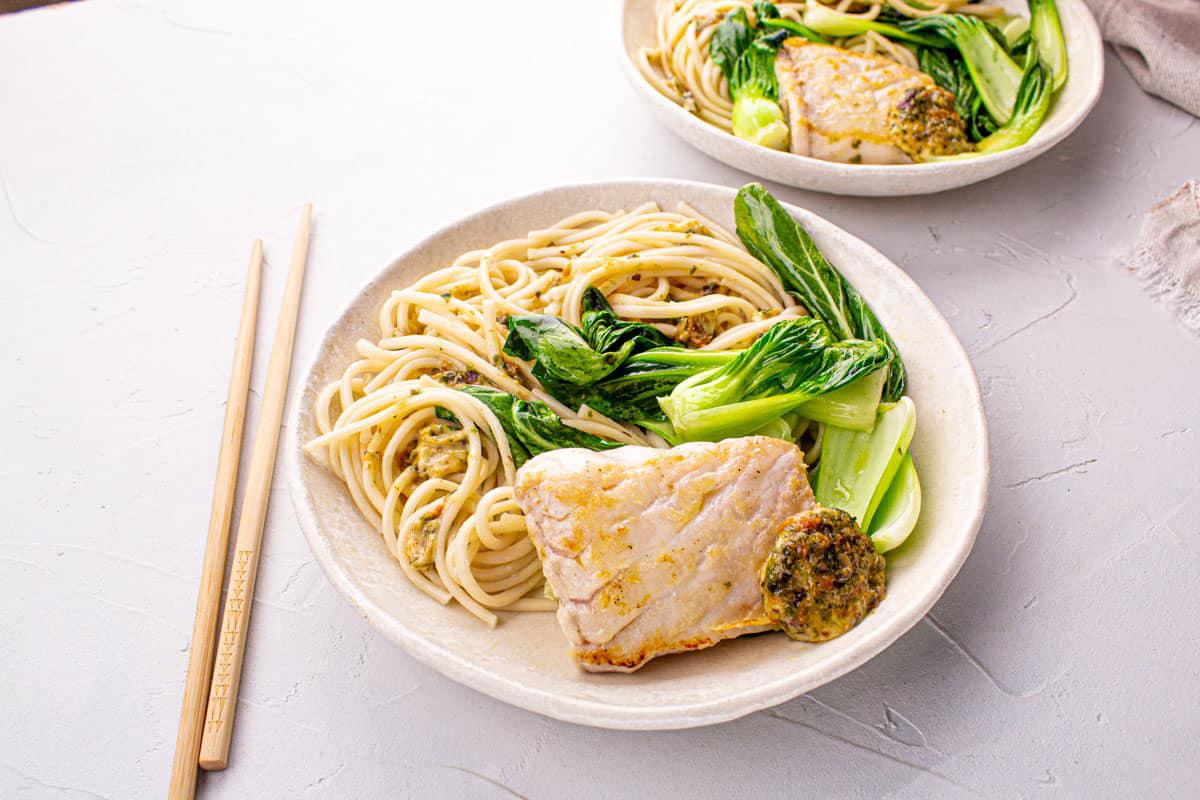 Poisson de la Criée & Beurre à la Japonaise