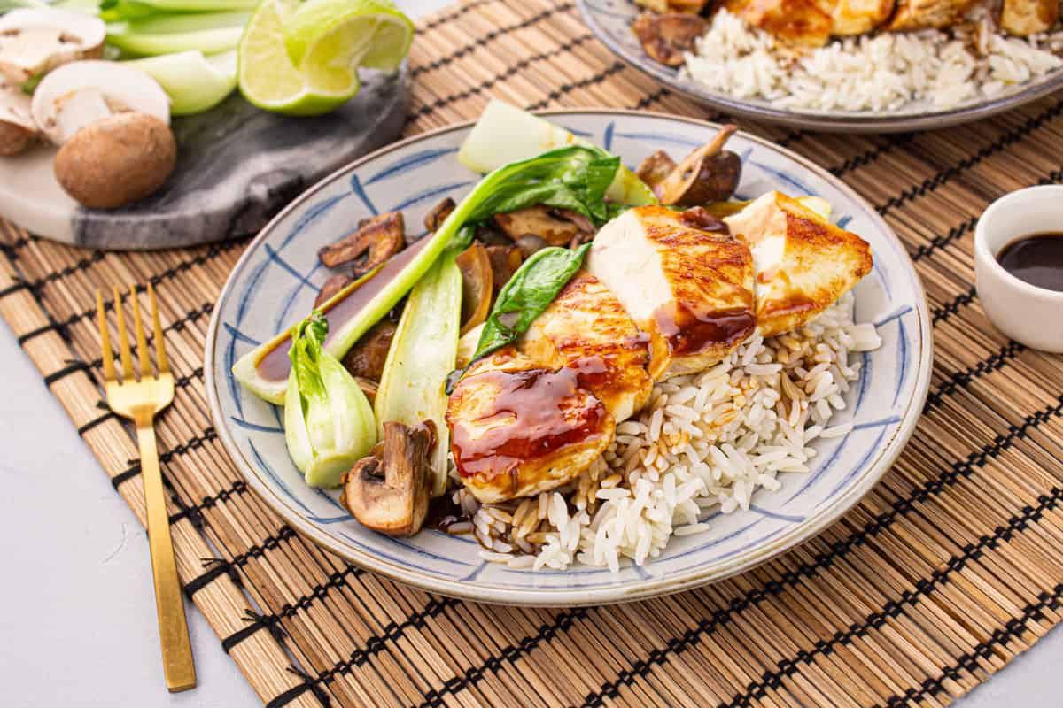 Poulet Laqué à la Sauce Soja et Citron Vert