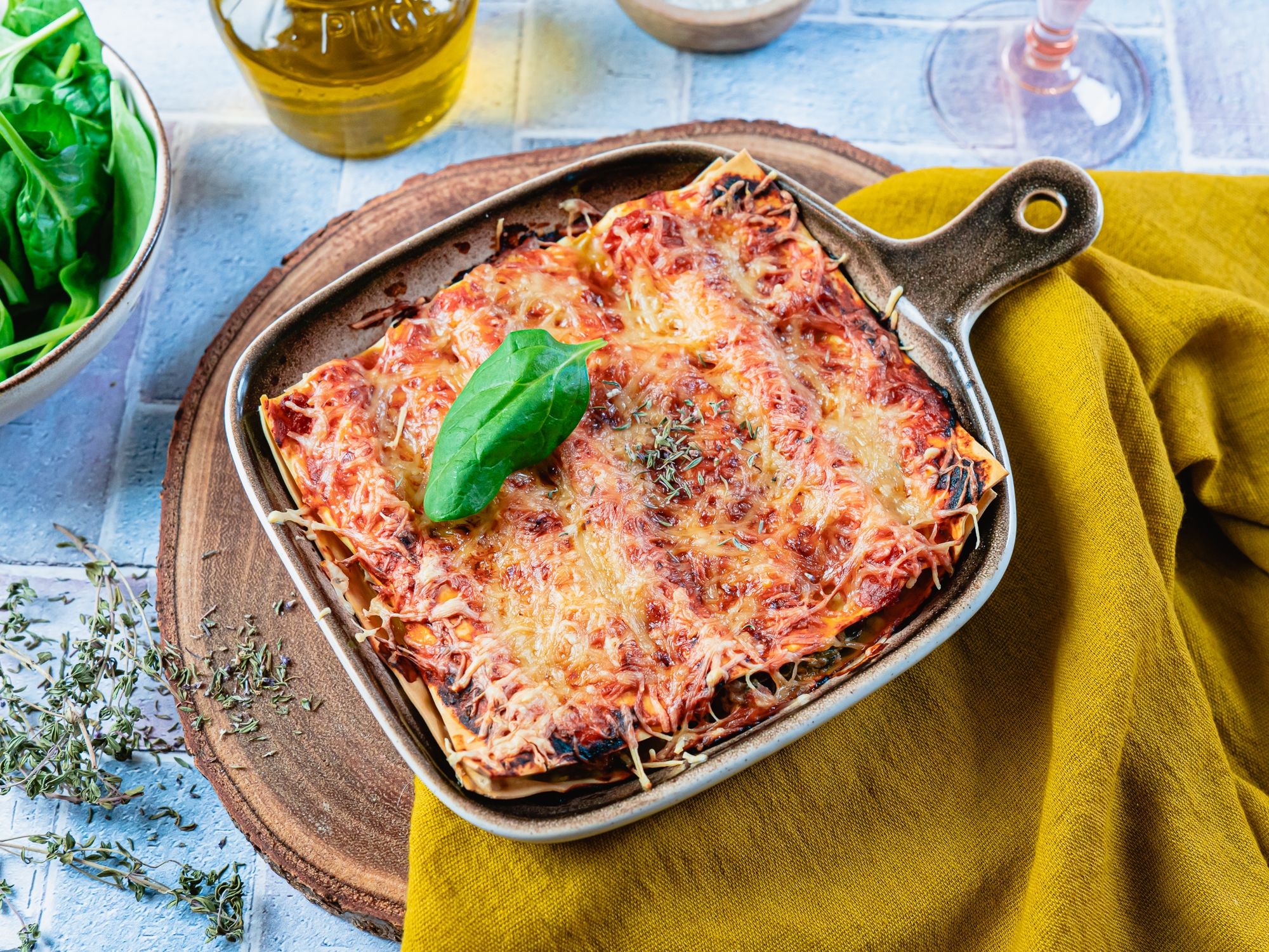 Lasagnes au Thon & Épinards