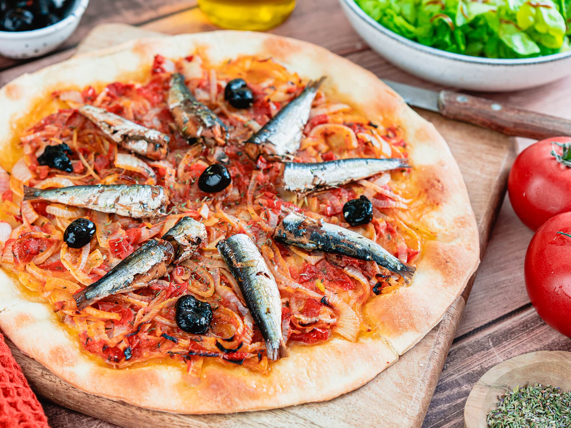 Pichade Niçoise aux Sardines