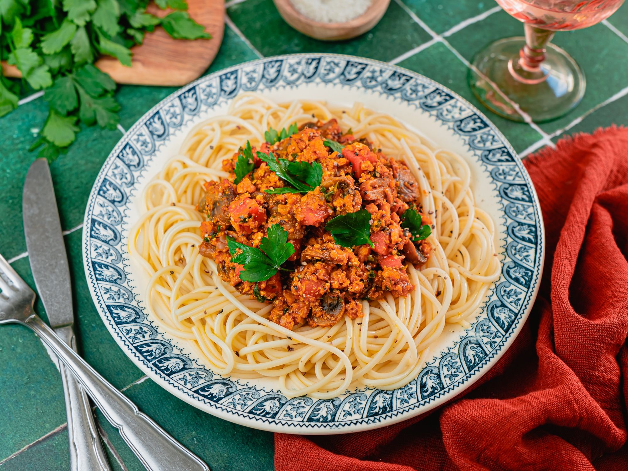 Spaghetti Bolognaise Végétaliennes